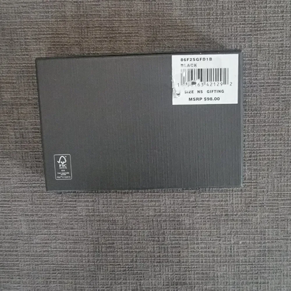 Michael Kors Men's Slim Card Holder with Key Ring Pocket Size